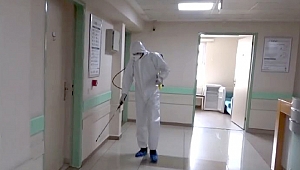 Özel Sular Vatan Hastanesi Sık Sık Dezenfekte Ediliyor