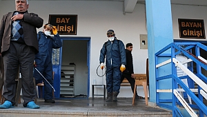 Pazarcık’ta dezenfekte çalışmaları devam ediyor