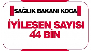 Sağlık Bakanı Koca: İyileşen Sayısı 44 Bin