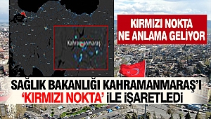 Sağlık Bakanlığı Kahramanmaraş'ı 'Kırmızı Nokta' İle İşaretledi