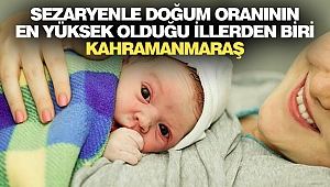 Sezaryenle Doğum Oranının En Yüksek Olduğu İllerden Biri Kahramanmaraş