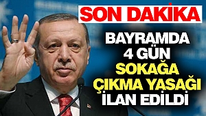 4 Gün Sokağa Çıkma Yasağı İlan Edildi