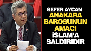 Anakara Barosunun Amacı İslam’a Saldırıdır