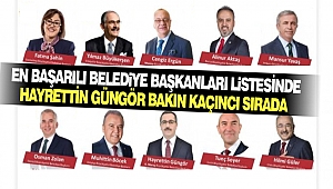 En Başarılı Belediye Başkanları Listesinde Hayrettin Güngör Bakın Kaçıncı Sırada