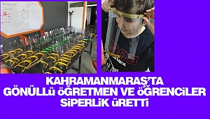 Kahramanmaraş’ta Gönüllü Öğretmen Ve Öğrenciler Siperlik Üretti