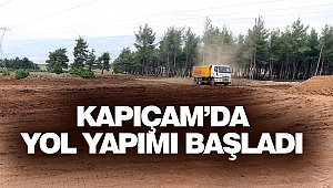 Kapıçam’da Yol Yapımı Başladı