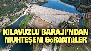 Kılavuzlu Barajı’ndan Muhteşem Görüntüler