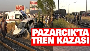 Pazarcık'ta Tren Kazası