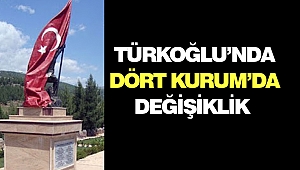 Türkoğlu’nda Dört Kurum’da Müdür Değişikliği 