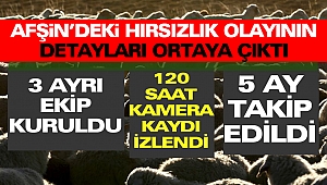 Afşin’deki Hırsızlık Olayının Detayları Ortaya Çıktı