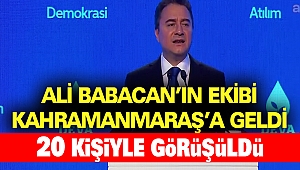 Ali Babacan'ın Partisi Kahramanmaraş'ta Teşkilatlanıyor 