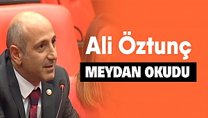 Ali Öztunç Meydan Okudu: Sizden Korkan Sizin Gibi Olsun