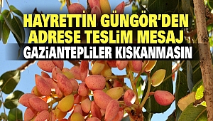 Başkan Güngör: “Gaziantepliler Kıskanmasın”