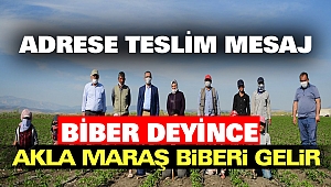  “Biber Deyince Akla Maraş Biberi Gelir”