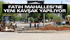 Fatih Mahallesi’ne Yeni Kavşak Yapılıyor