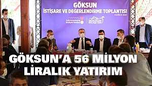 Göksun’a 56 Milyon Liralık Yatırım