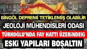 Jeoloji Mühendisleri Odası, Kahramanmaraş'ı Adres Gösterdi