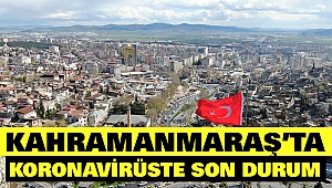Kahramanmaraş Koronavirüste Son Durum