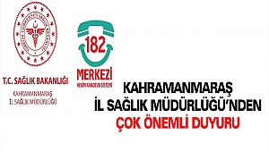 Kahramanmaraş’ta Randevusuz Muayene Yok