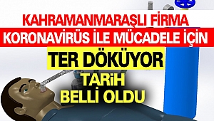 Kahramanmaraşlı Firma Koronavirüs İle Mücadele İçin Ter Döküyor