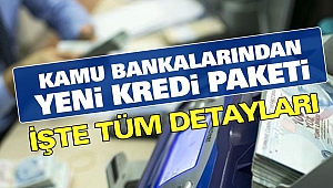 Kamu bankalarından 4 yeni kredi paketi