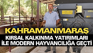 Kırsal Kalkınma Yatırımları İle Modern Hayvancılığa Geçti