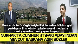 Nurhak'ta Cumhur İttifakı Adayı'nda Mevcut Başkana Ağır Sözler