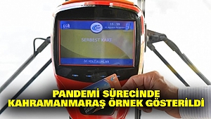 Pandemi Sürecinde Kahramanmaraş Örnek Gösterildi