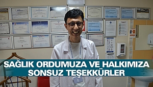 Sağlık Ordumuza Ve Halkımıza Sonsuz Teşekkürler