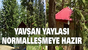 Yavşan Yaylası Ziyaretçilerini Bekliyor