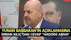 Yunan Başbakan’ın Açıklamasına İmran Kılıç’dan Cevap “Haddini Aşma”