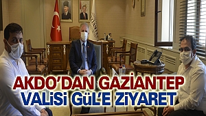 AKDO’dan Gaziantep Valisi Gül’e Ziyaret