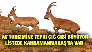 Av turizmine tepki çığ gibi büyüyor: Listede Kahramanmaraş’ta Var