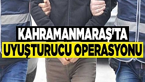 Elbistan’da Uyuşturucu Operasyonu