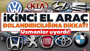 İkinci el araçlarda ekspertiz dolandırıcılığına dikkat!