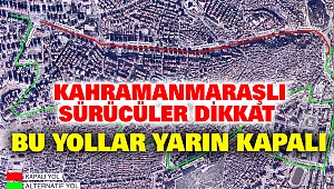 Kahramanmaraşlı Sürücüler Dikkat