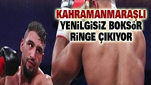Kahramanmaraşlı Yenilgisiz Boksör Ringe Çıkıyor