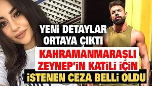 Kahramanmaraşlı Zeynep'in Katili İçin İstenen Ceza Belli Oldu