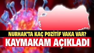 Nurhak’ta Kaç Pozitif Vaka Var? Kaymakam Açıkladı