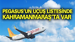 Pegasus’un Uçuş Listesinde Kahramanmaraş’ta Var
