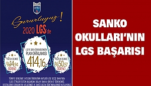 SANKO Okulları’nın LGS Başarısı 