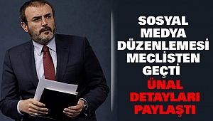 Sosyal Medya Düzenlemesi Meclisten Geçti : Mahir Ünal Detayları Paylaştı