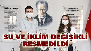 Su ve İklim Değişikli Resmedildi