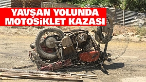 Yavşan Yolunda Motosiklet Kazası