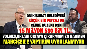 Yolsuzlukları Ortaya Çıkarmamıza Rağmen Mahçiçek’e Yaptırım Uygulanmıyor