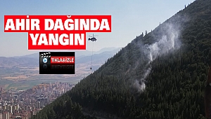 Ahir Dağında Yangın