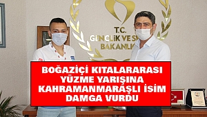 Boğaziçi Kıtalararası Yüzme Yarışına Kahramanmaraşlı İsim Damga Vurdu