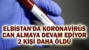 Elbistan'da koronavirüs Can Almaya Devam Ediyor: 2 Kişi Daha Öldü