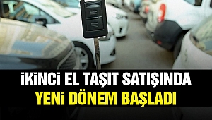 İkinci El Taşıt Satışında Yeni Dönem Başladı