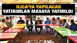 Ilıca’ya Yapılacak Yatırımlar Masaya Yatırıldı